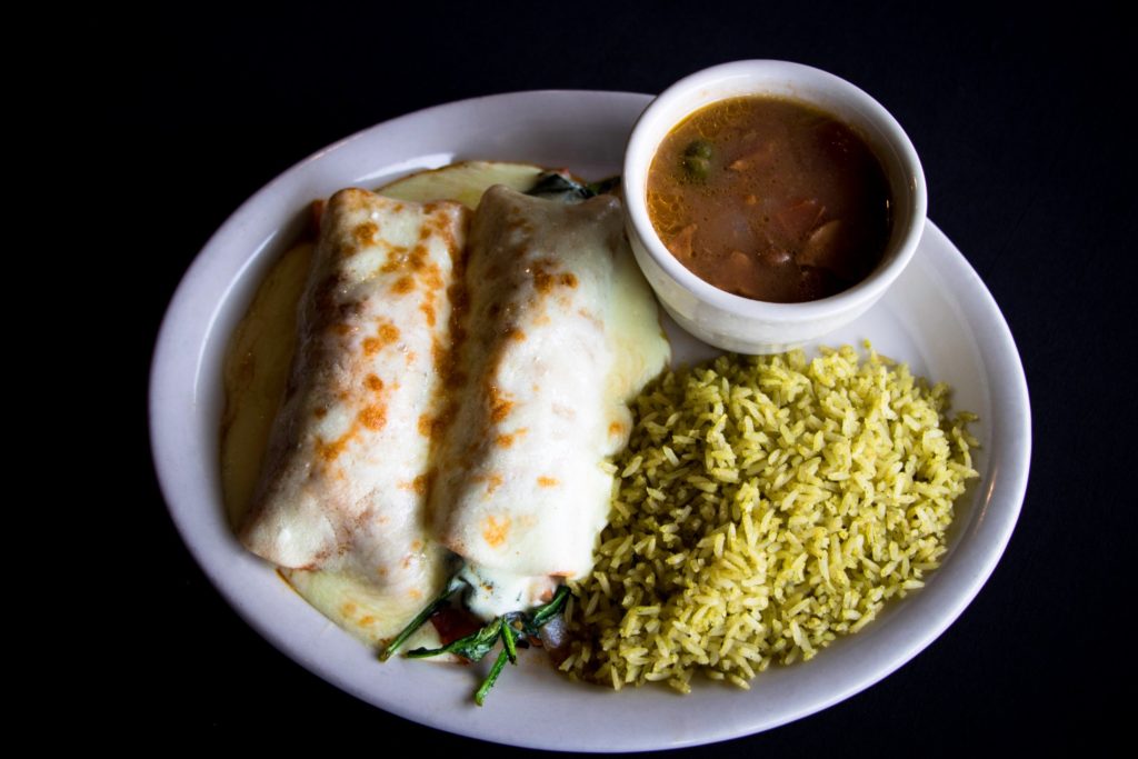 Spinach Enchiladas